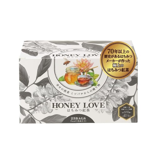 【山田養蜂場】HONEY LOVE はちみつ紅茶 25包