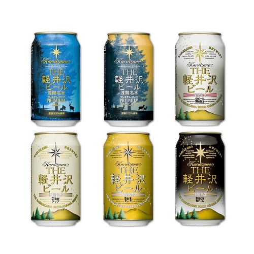 【&lrm;THE軽井沢ビール】飲み比べセット 350ml缶6本入り