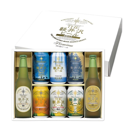 【&lrm;THE軽井沢ビール】クラフトビール 350ml缶&times;6本 330ml瓶&times;2本