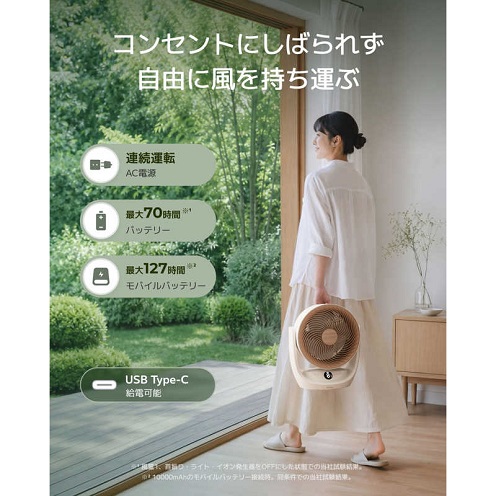 【SwitchBot】スマートサーキュレーター2 Pro DCモーター搭載