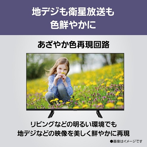 【Panasonic】24V型 液晶テレビ VIERA 裏番組録画対応