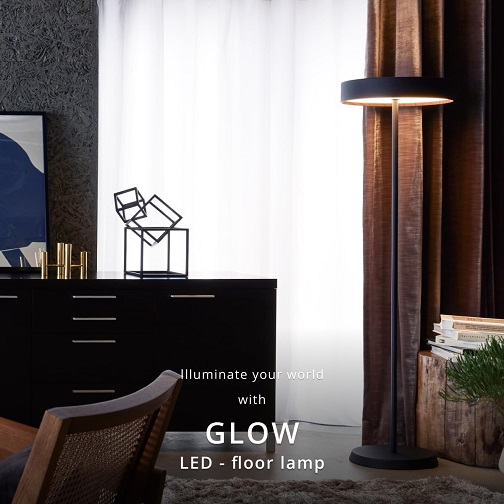 【ART WORK STUDIO】GLOW LEDフロアランプ リモコン付き