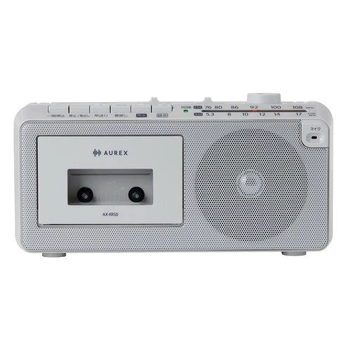 【東芝】ラジカセ 内蔵マイク 声くっきり機能搭載