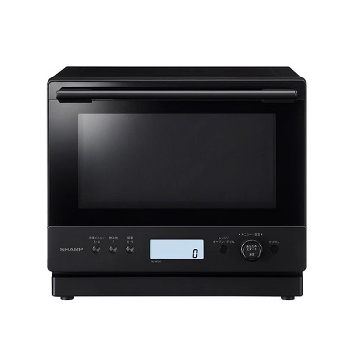 【SHARP】PLAINLY 過熱水蒸気オーブンレンジ 27L BK