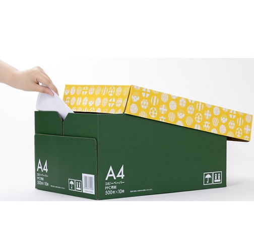 【Forestway】コピーペーパー ノルディック A4 500枚×10冊