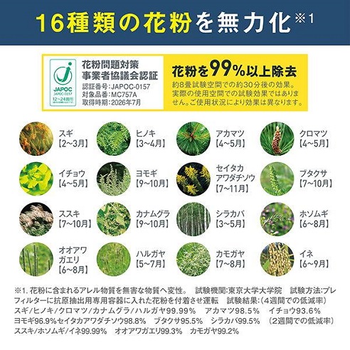 【ダイキン】空気清浄機 ストリーマ搭載 22畳まで 高さを抑えた大風量タイプ