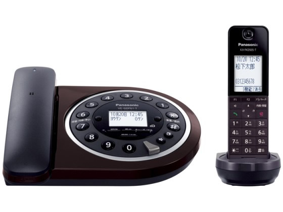 【Panasonic】　コードレス電話機