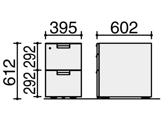 ワゴンＡ型２段タイプワゴン　