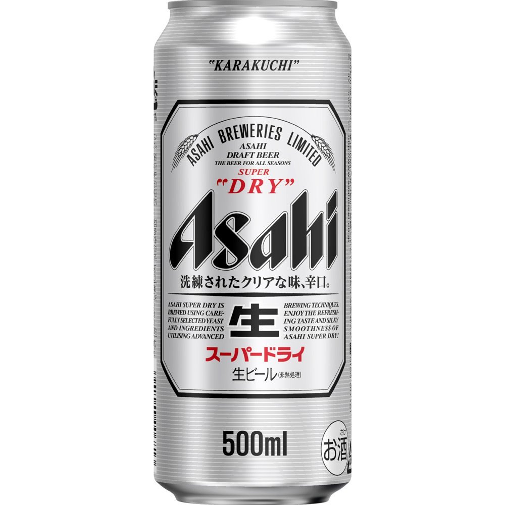 アサヒ スーパードライ 500ｍｌ缶×24本