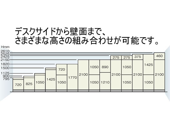 【プラス】LX-5下置き 3枚引戸 D450×H1100 ホワイト