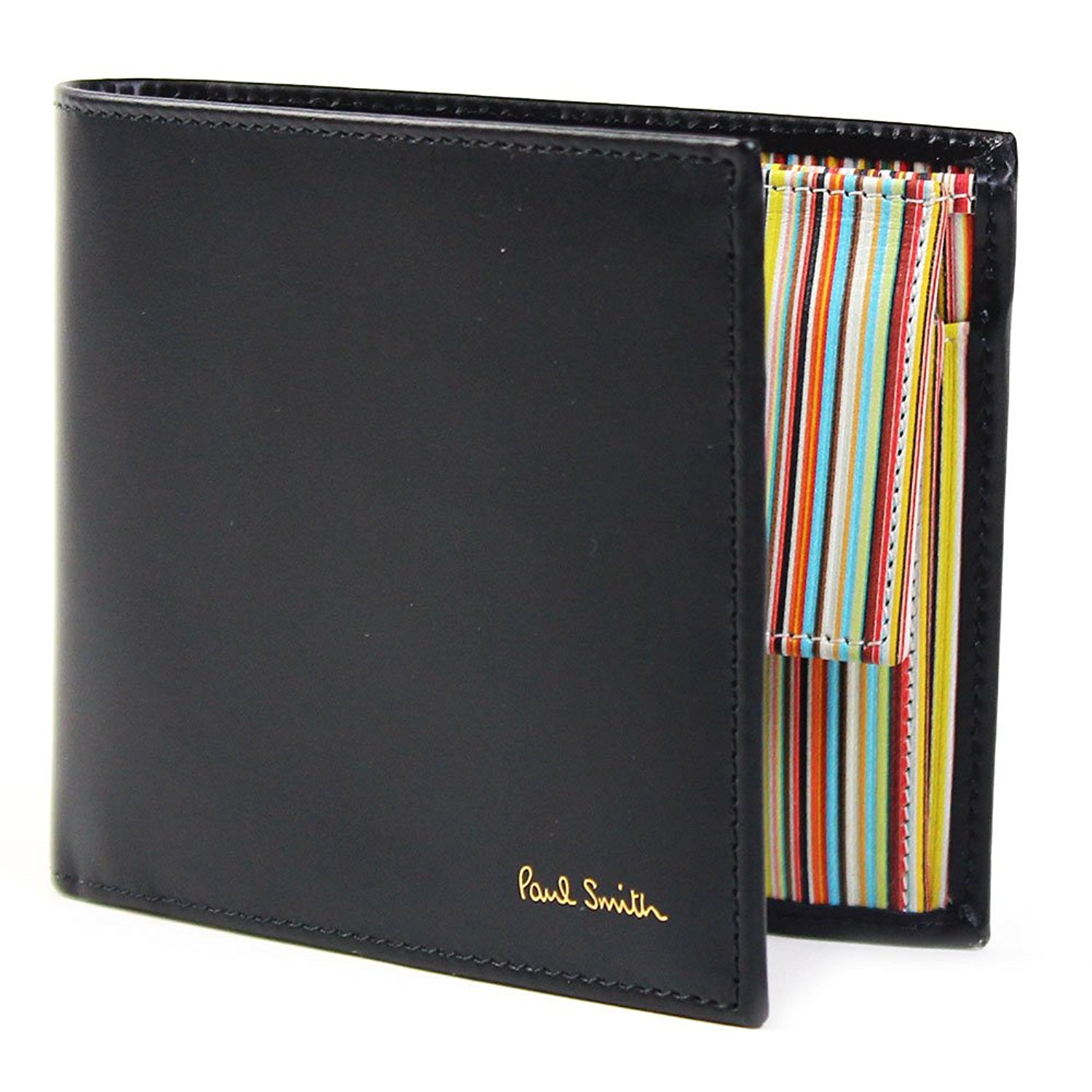 【Paul Smith】 二つ折り 財布 メンズ（ブラック）|商品詳細【セレプレ】
