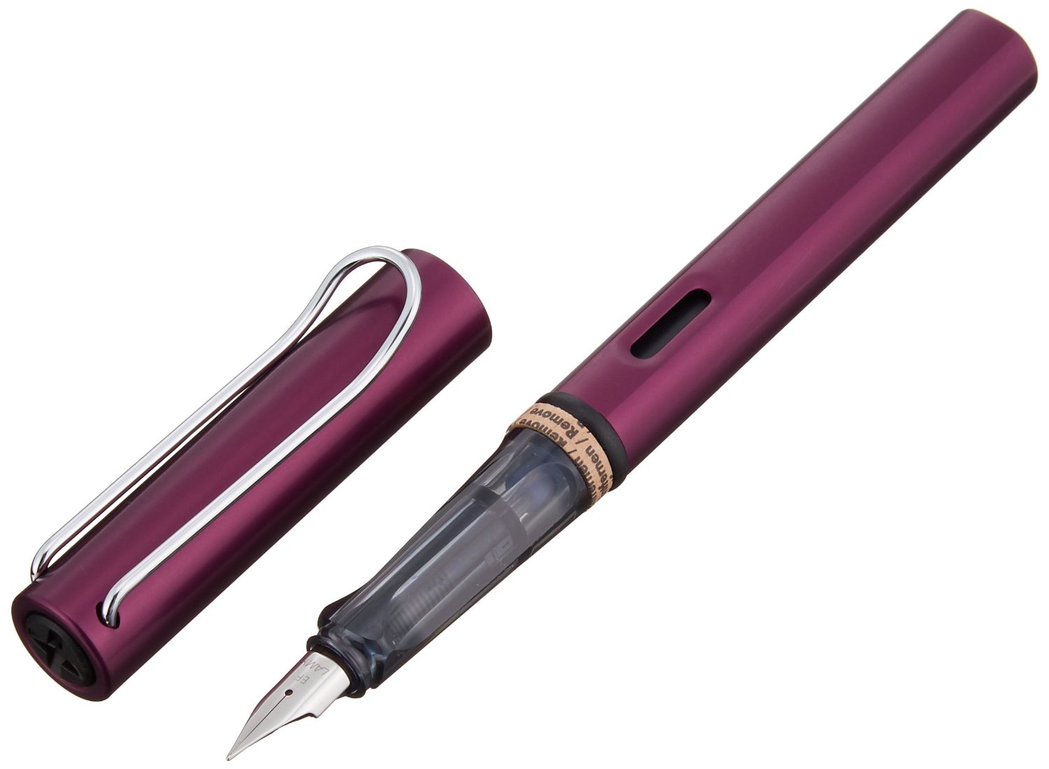 【LAMY】万年筆(ディープパープル)