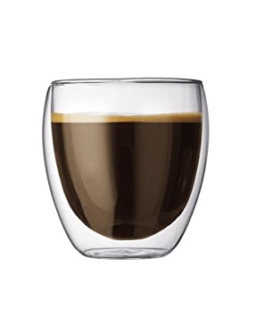 Dragonone 玻璃品 耐熱ガラス 二層茶杯湯呑 2個セット (250ML)