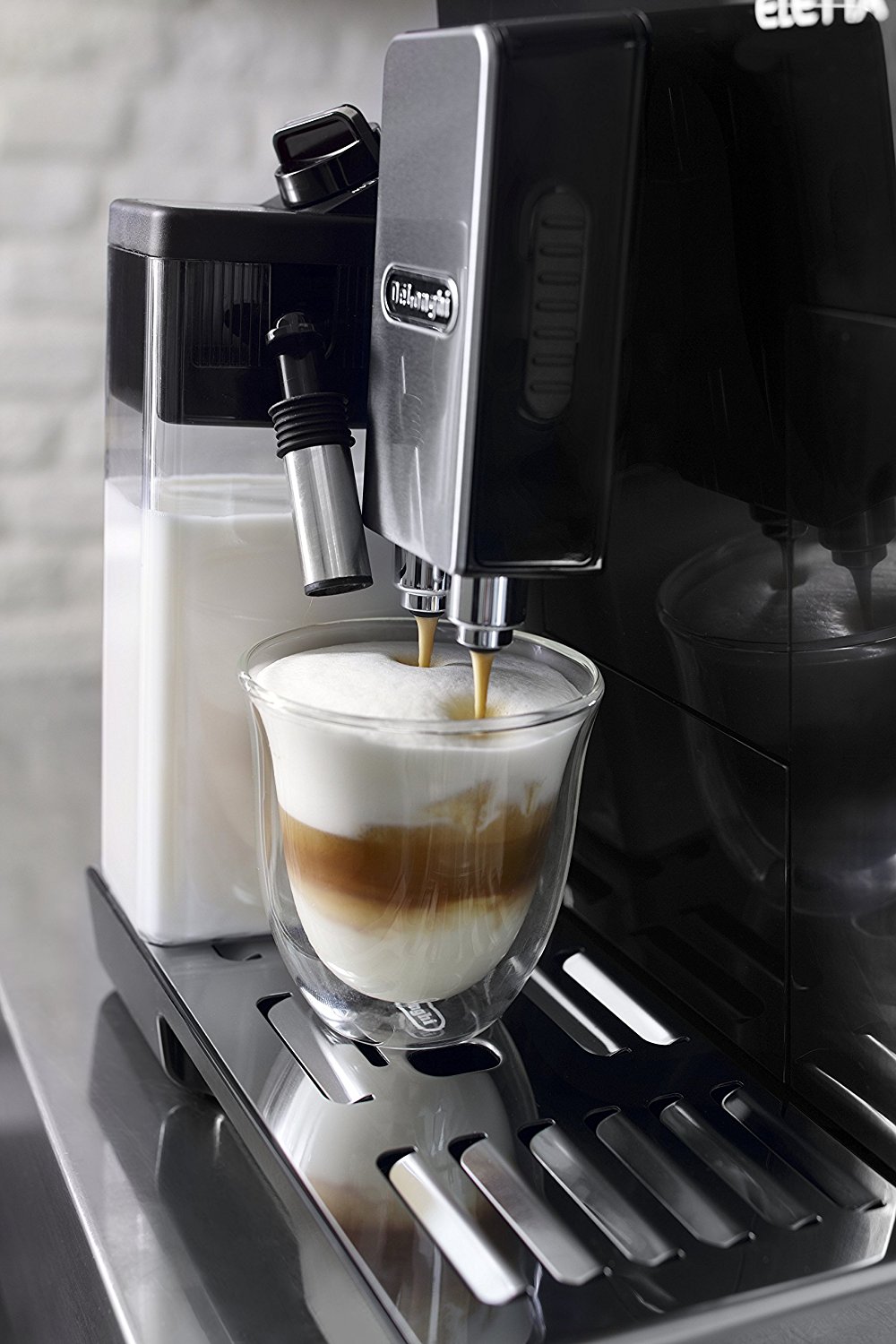 【DeLonghi】エレッタカプチーノトップ コンパクト全自動コーヒーマシン