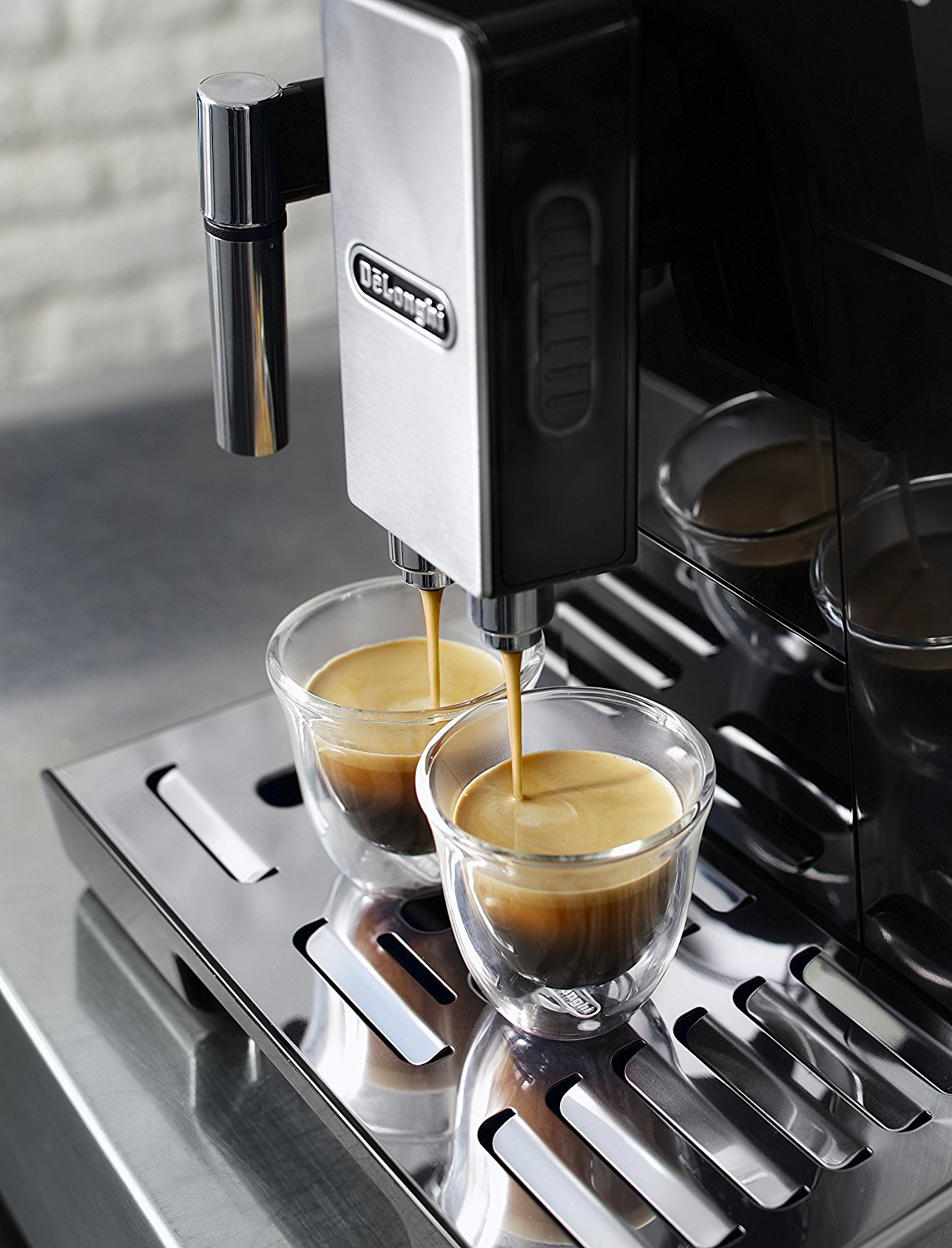 【DeLonghi】エレッタカプチーノトップ コンパクト全自動コーヒーマシン