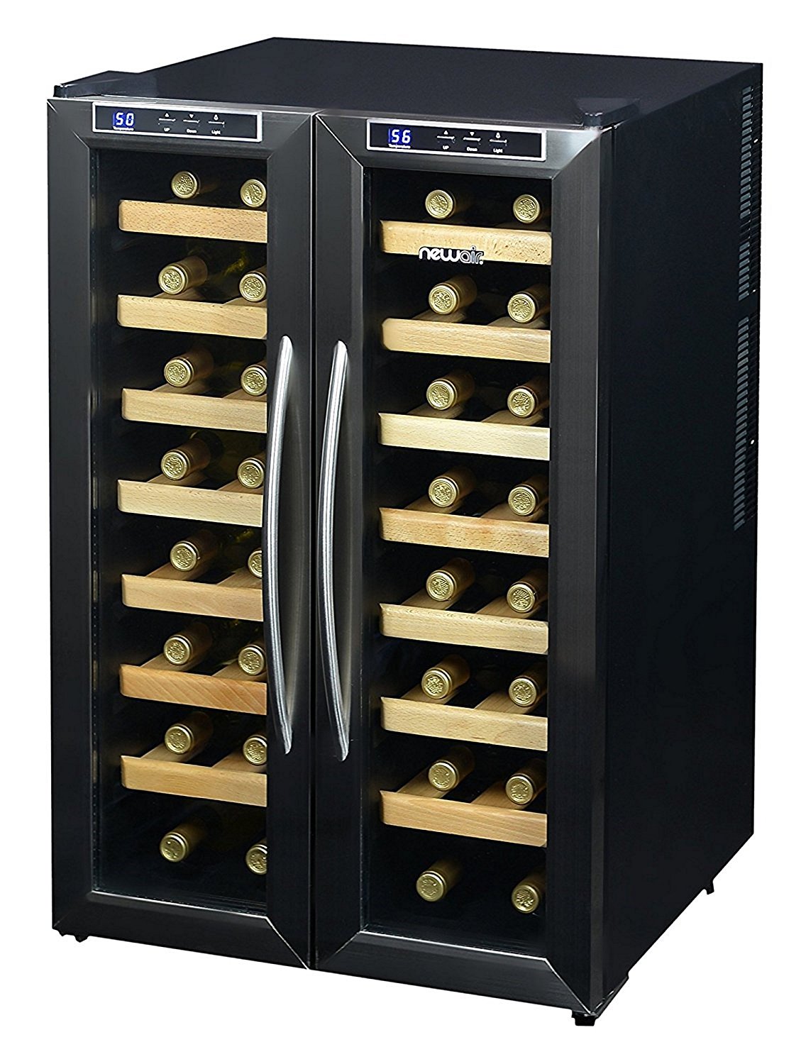 【NewAir】ワインクーラー ボトル32本 32 Bottle Dual Zone Thermoelectric Wine Refrigerator