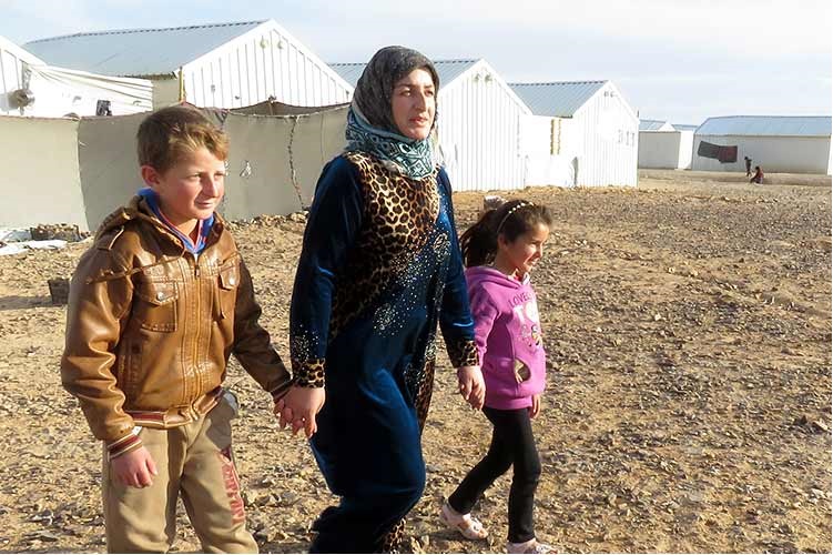 ヨルダン 「シリア難民の女性の安全な居場所」 プロジェクト