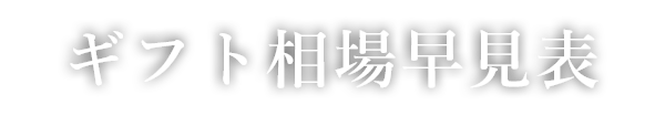 ギフト相場早見表